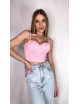 TOP CORSÉ ROSA