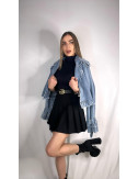 TRENCH CROP DENIM