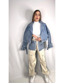 TRENCH CROP DENIM
