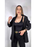 BODY MARIA REDUCTOR TIRANTES NEGRO