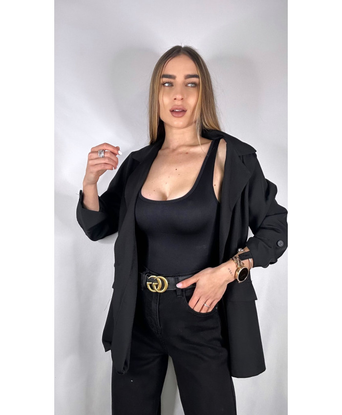 BODY MARIA REDUCTOR TIRANTES NEGRO