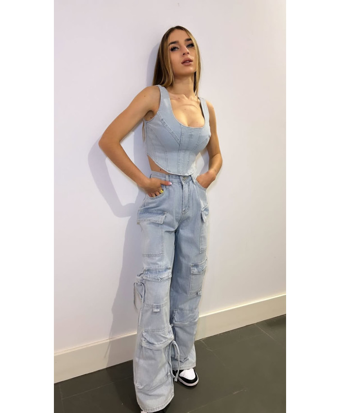 TOP LEYLA DENIM