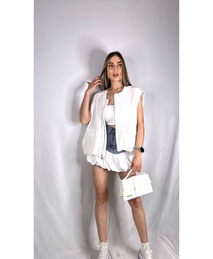 CHALECO NAROA BLANCO