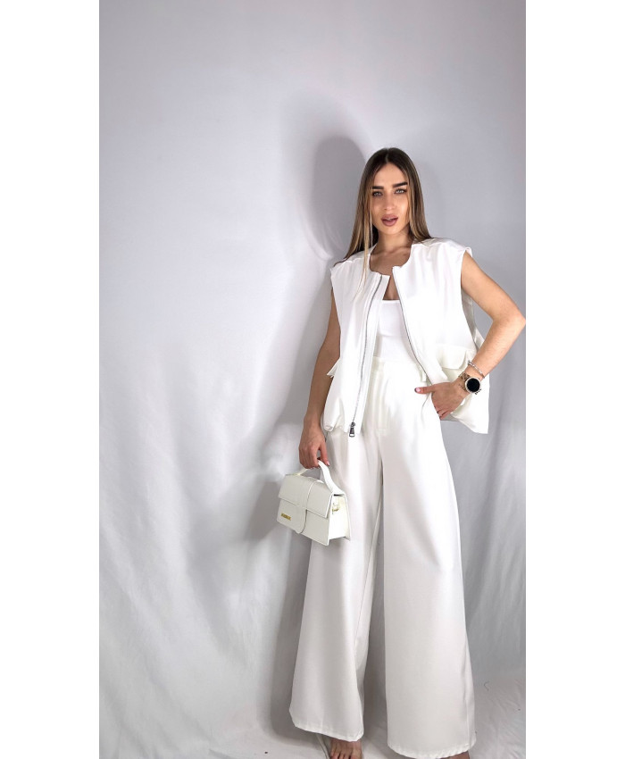 CHALECO NAROA BLANCO