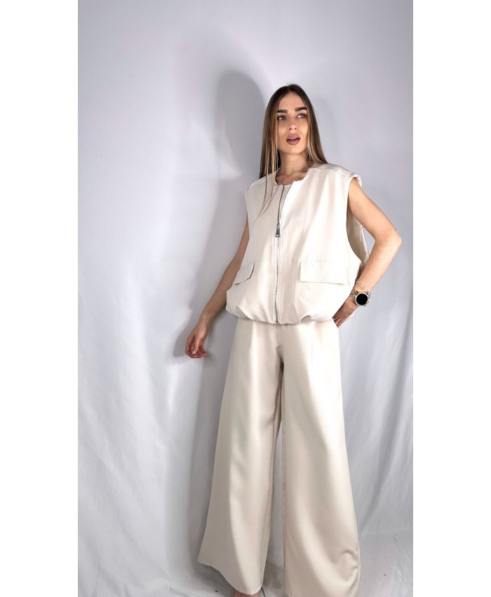 CHALECO NAROA BEIGE