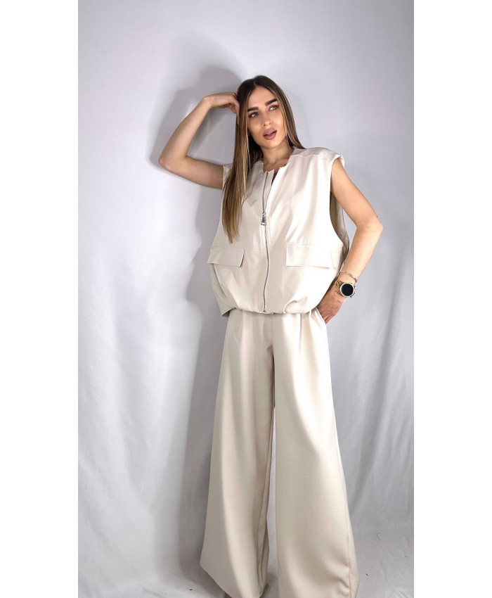CHALECO NAROA BEIGE