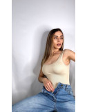 BODY MARIA REDUCTOR TIRANTE BEIGE