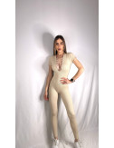 MONO REDUCTOR CUERDAS BEIGE