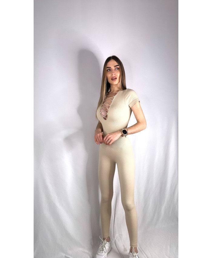 MONO REDUCTOR CUERDAS BEIGE