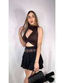 BODY LEISY MARRÓN