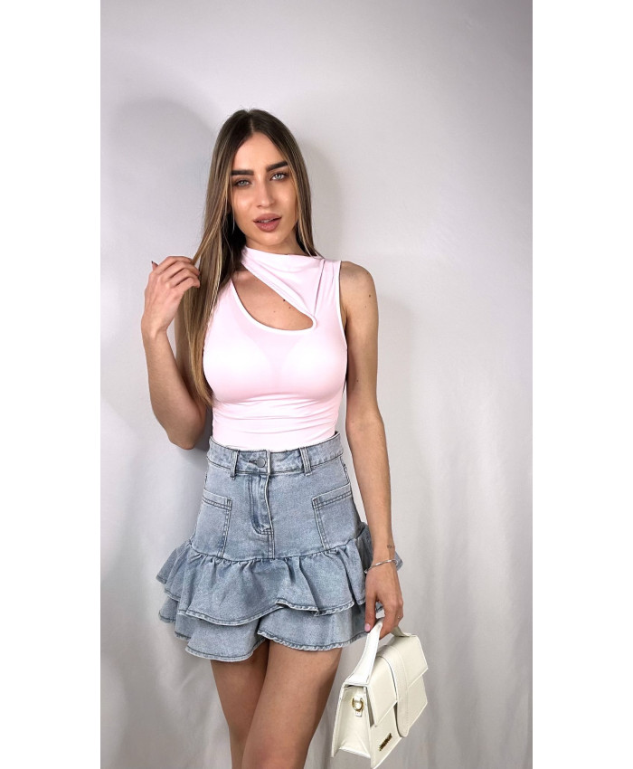 FALDA PANTALÓN VOLANTES