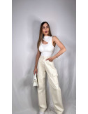 JEANS CARGO BEIGE