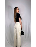 JEANS CARGO BEIGE