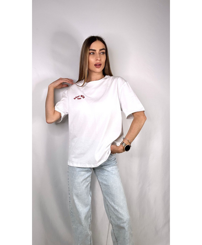 CAMISETA NY BLANCA