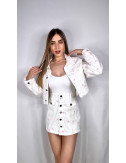 CONJUNTO LAZOS BORDADOS