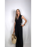 CONJUNTO LINO CUERDAS NEGRO