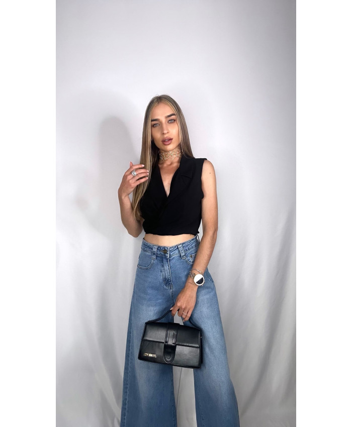 CONJUNTO LINO CUERDAS NEGRO