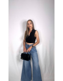 CONJUNTO LINO CUERDAS NEGRO