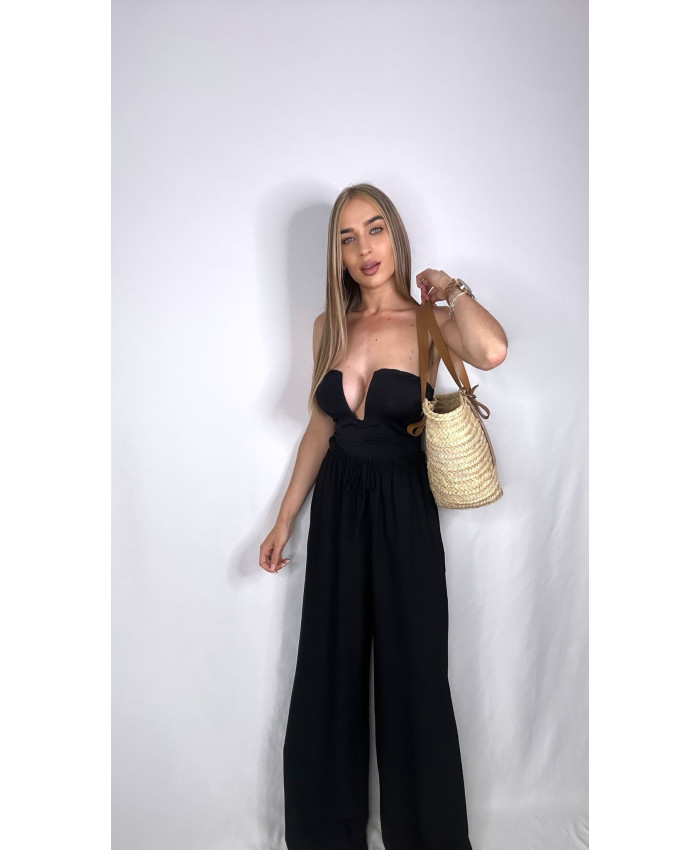 CONJUNTO LINO CUERDAS NEGRO
