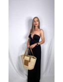CONJUNTO LINO CUERDAS NEGRO
