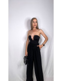 CONJUNTO LINO CUERDAS NEGRO