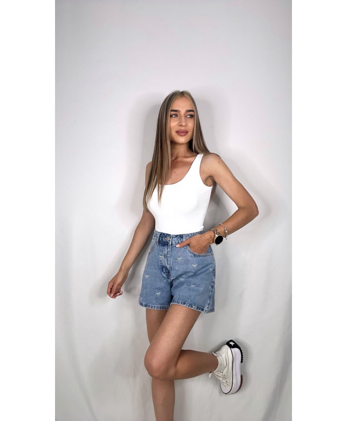 SHORT DENIM LAZOS