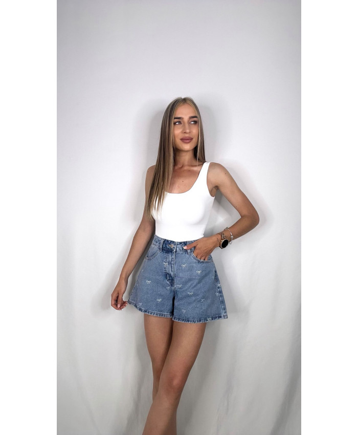 SHORT DENIM LAZOS
