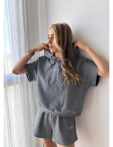 CONJUNTO LAZO DESIGN GRIS