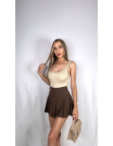 FALDA PANTALÓN CLOE MARRÓN