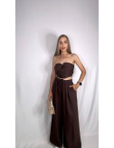 CONJUNTO CALA MULTIPOSICIÓN MARRÓN