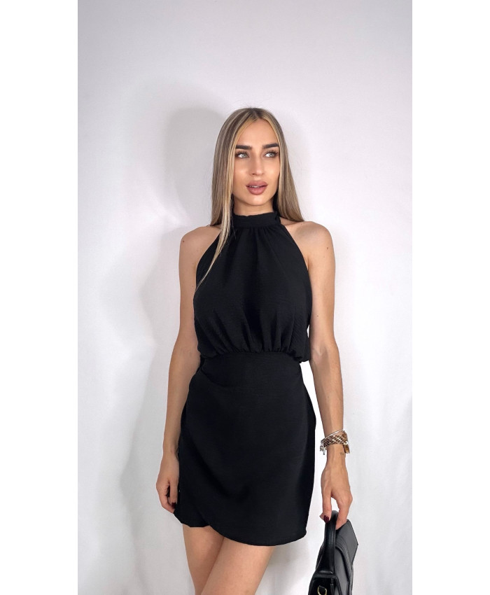 MONO HALTER NEGRO