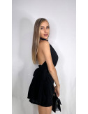 MONO HALTER NEGRO