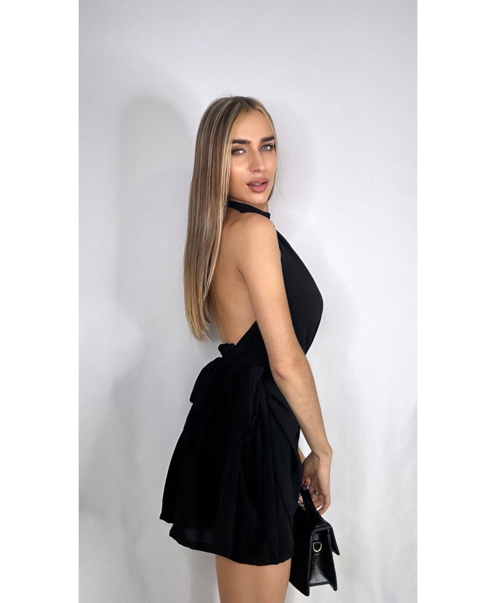 MONO HALTER NEGRO