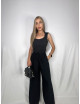 PANTALÓN FLUIDO LINO NEGRO