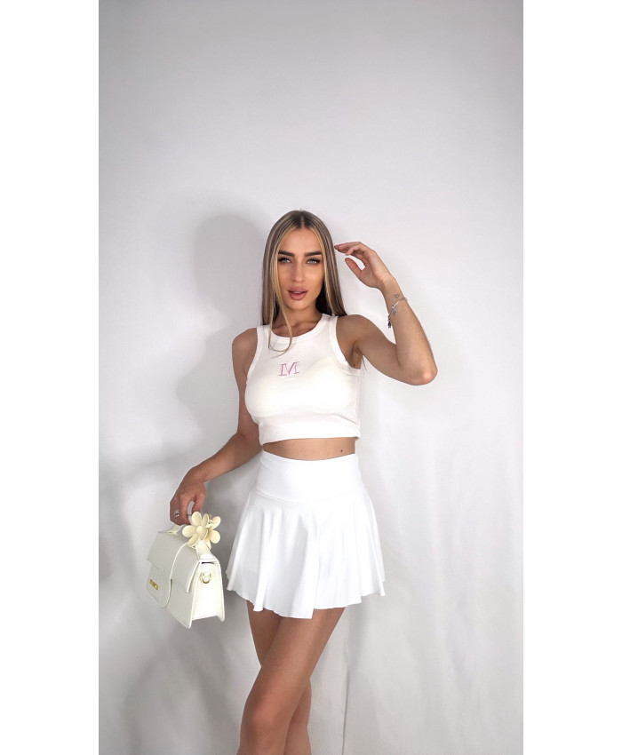 FALDA PANTALÓN CLOE BLANCA