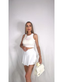 FALDA PANTALÓN CLOE BLANCA