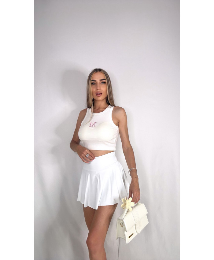 FALDA PANTALÓN CLOE BLANCA