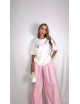 PANTALÓN PALMAR LINO ROSA