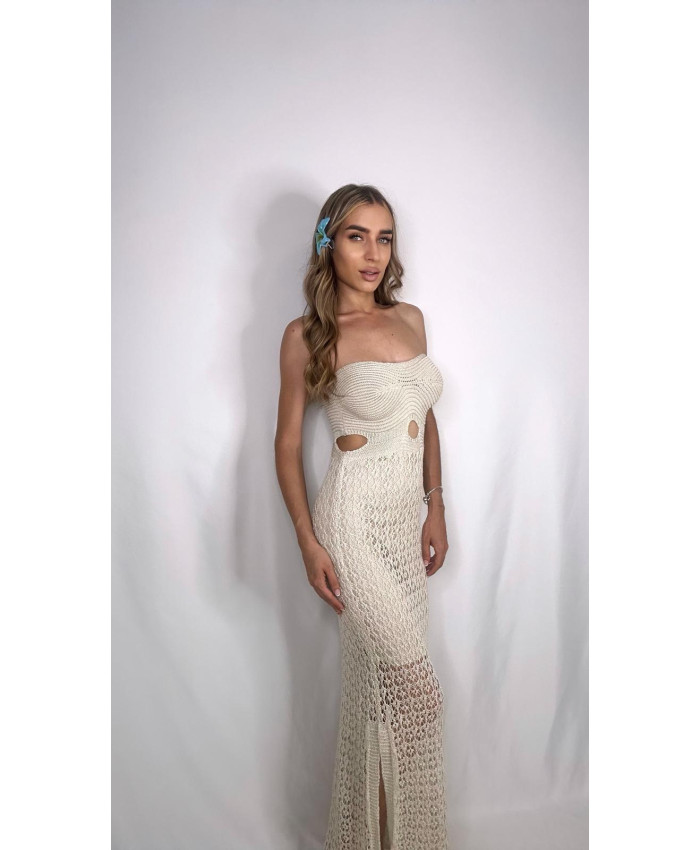 VESTIDO INDARA BEIGE