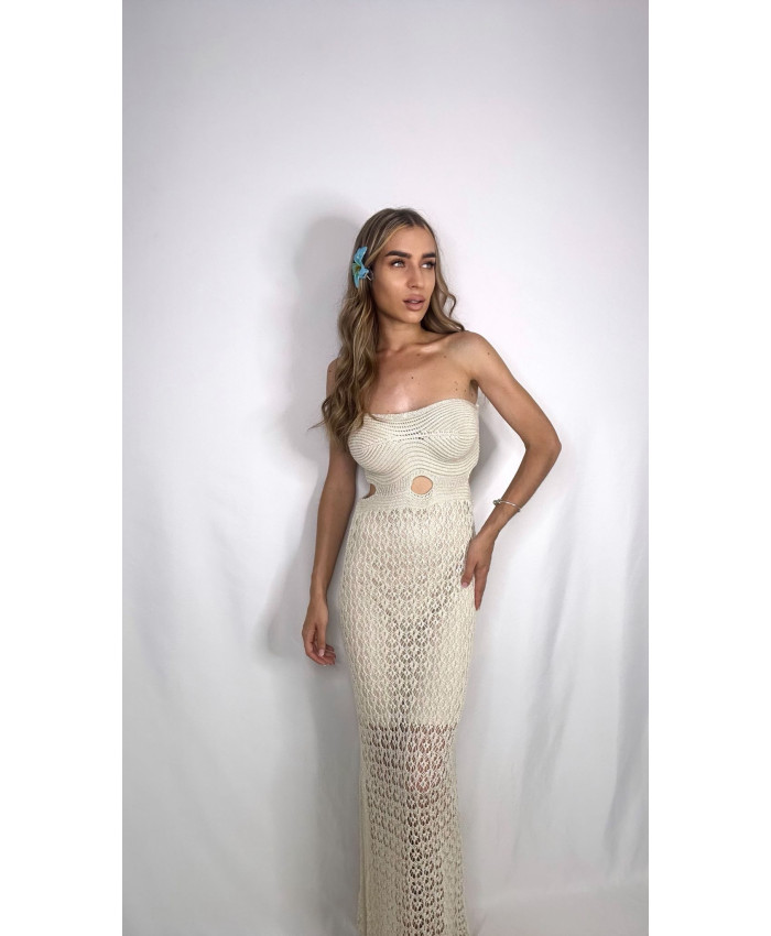 VESTIDO INDARA BEIGE