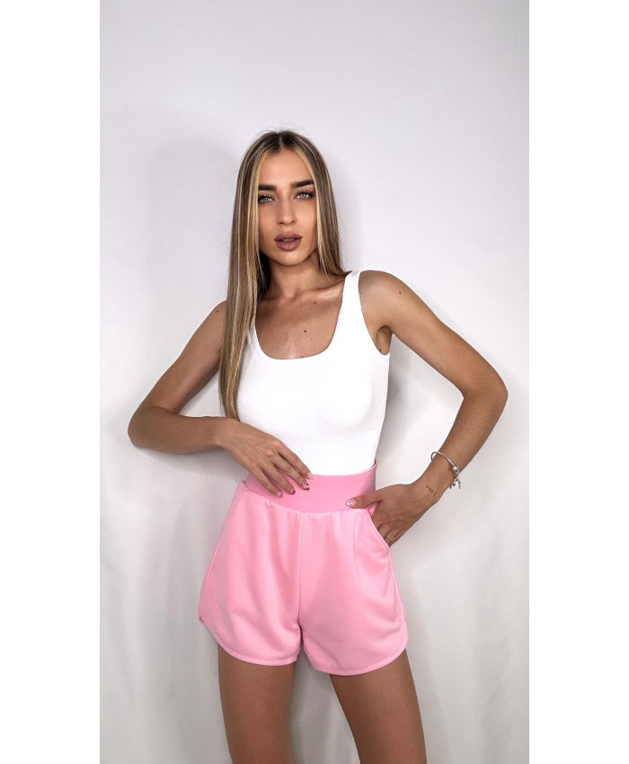 SHORT CINTURA BASIC ROSA