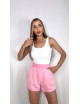 SHORT CINTURA BASIC ROSA