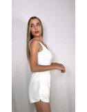 SHORT CINTURA BASIC BLANCO